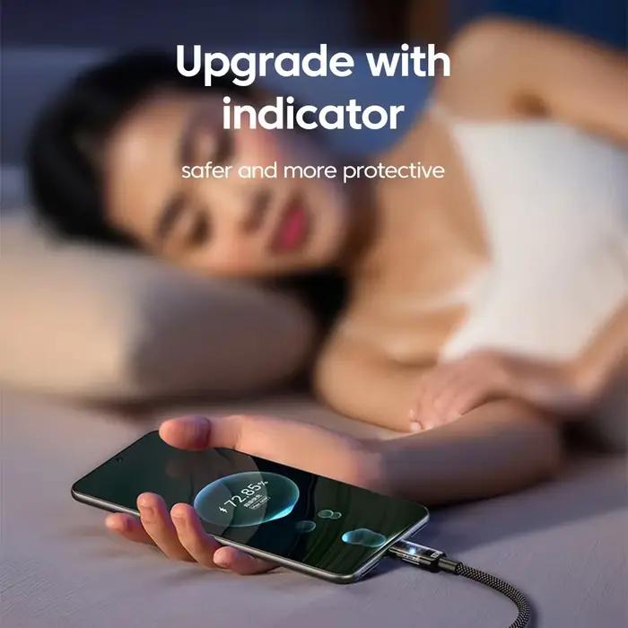 NNBILI – câble de données USB A vers Type-C 240W pour téléphone portable