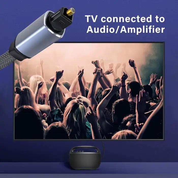 Câble audio optique numérique Toslink SPDIF coaxial pour amplificateurs lecteur Blu-ray Xbox PS4 TV barre de son câble en fibre optique longue durée occasions spéciales