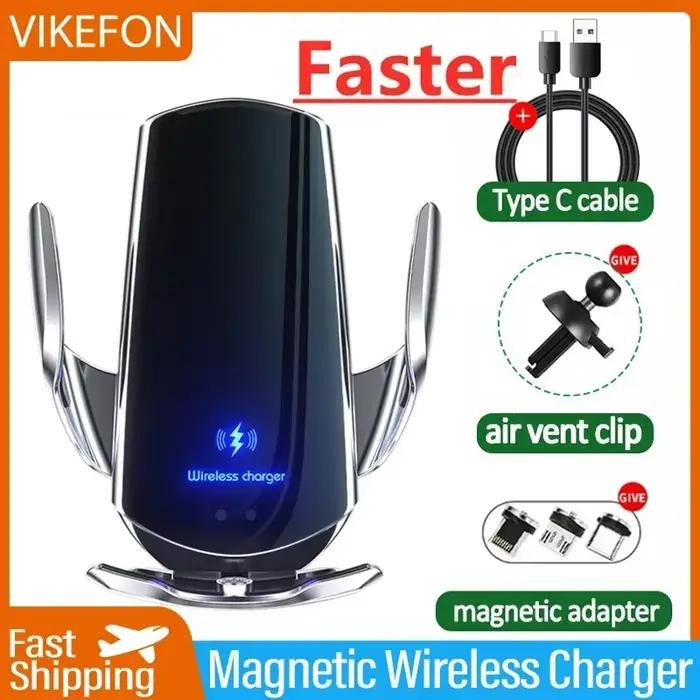 VIEllFON-Chargeur magnétique sans fil pour voiture