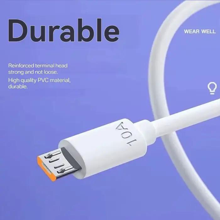 Câble de charge rapide NNBILI en PVC pour Samsung Galaxy S7 S6 PS4 MP3 TV et autres appareils électroniques occassions quotidiennes