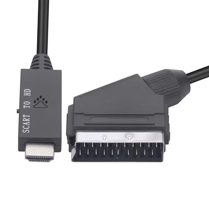 Câble de convertisseur compatible péritel vers HDMI