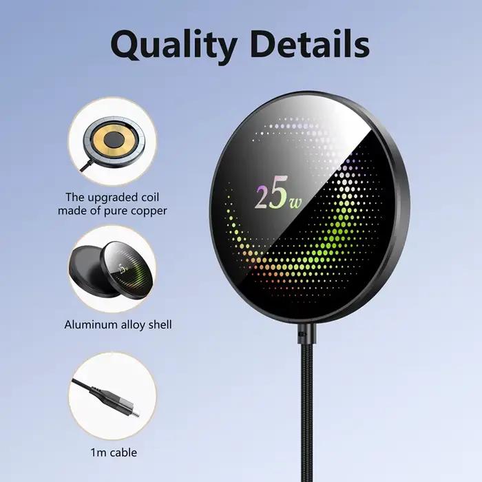 Chargeur sans fil magnétique Lenovo 25W