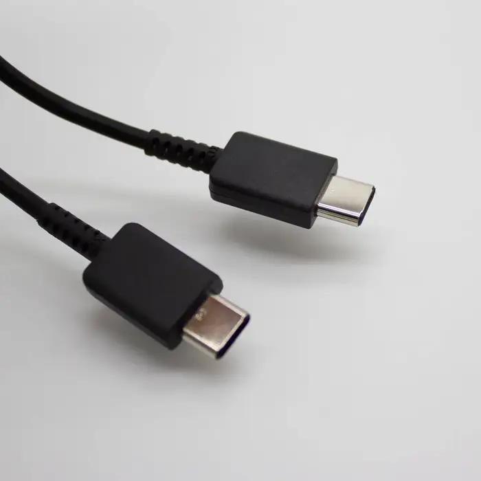Samsung 3A câble Type C Original Pd Usb C 25w charge Super rapide pour Galaxy S23 S22 5G S21 Plus S20 A71 onglet S7 S8