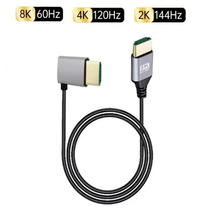 Câble HDMI 8K 2.1V 90 degrés