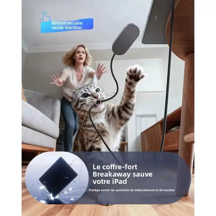 Chargeur sans fil magnétique en aluminium 28W pour iPad Pro/Air