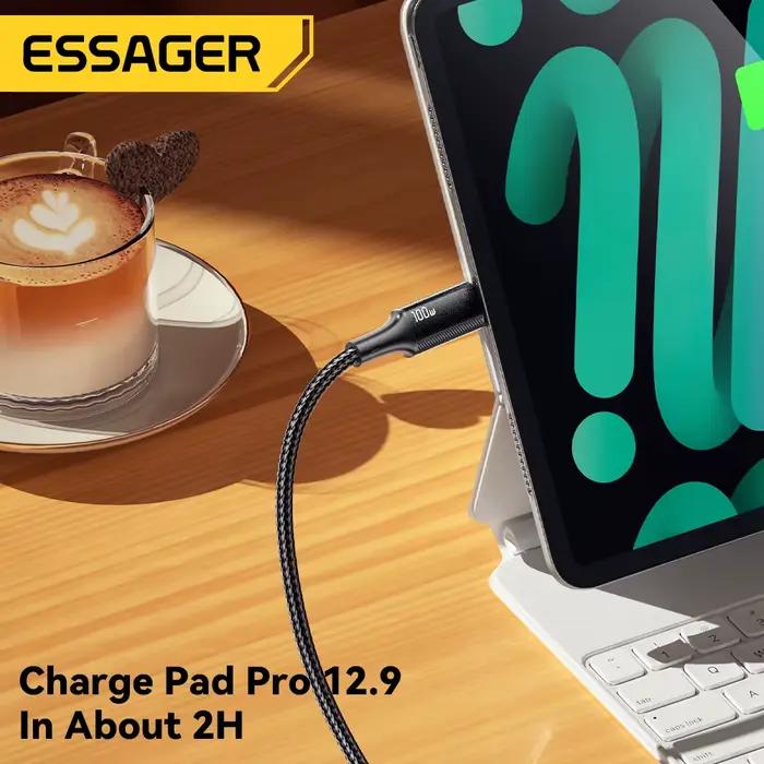 Essager PD 100W Type C à C câble USB type-c 5A