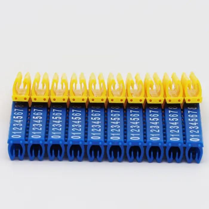 0, 3-10 mm2 chiffres arabes 0-9 0123456789 Numéro câble réseau fil C Type pince marqueur étiquette cordon marquage
