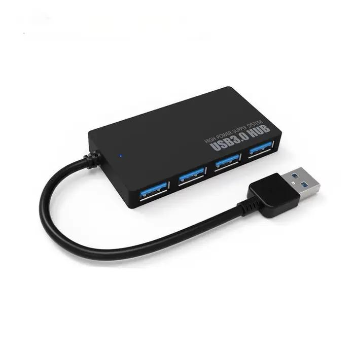 Hub USB 2.0 à 4 ports pour connectivité rapide et simple pour bureau et laptop usage quotidien et cadeau professionnel