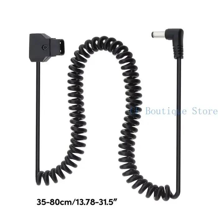 D-tap vers DC5.5x2.1MM câble enroulé à droit moniteurs