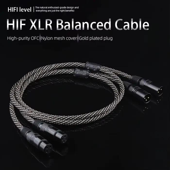 Câble Hifi XLR mâle à femelle