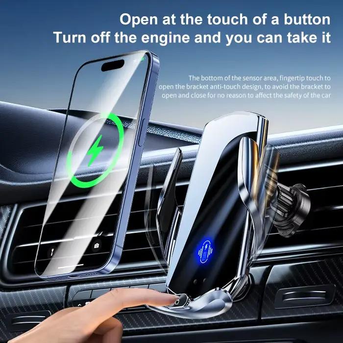 Support de téléphone sans fil pour voiture 15W