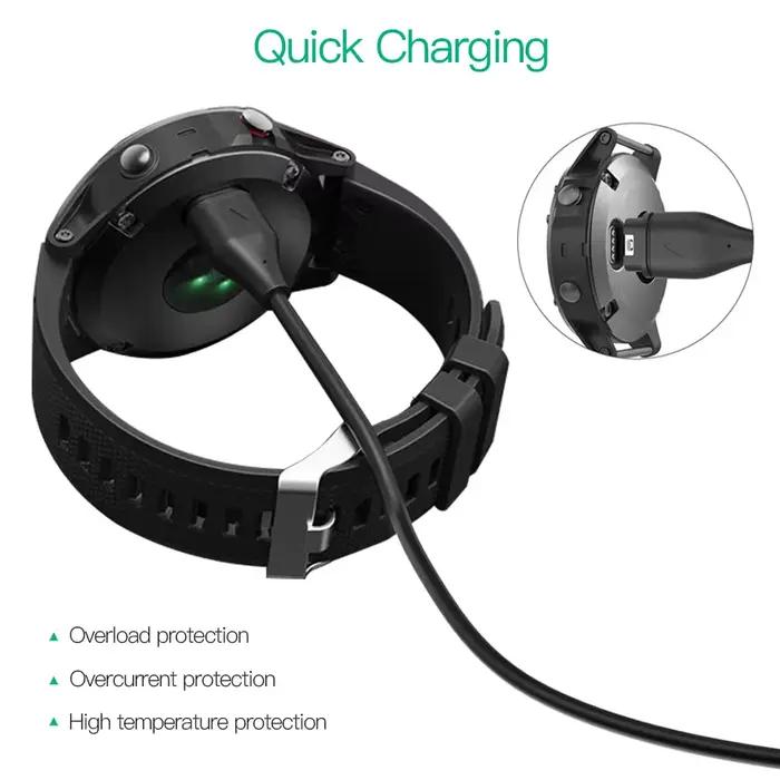 Câble de charge pour montre connectée Garmin Forerunner 165 965 955 265 255 945 955 245 45S 158 55 Venu 3/3s/2/SQ2