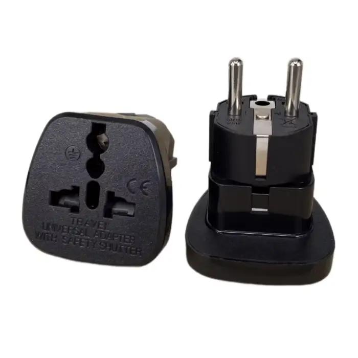 Adaptateur de voyage avec prise et chargeur de type E