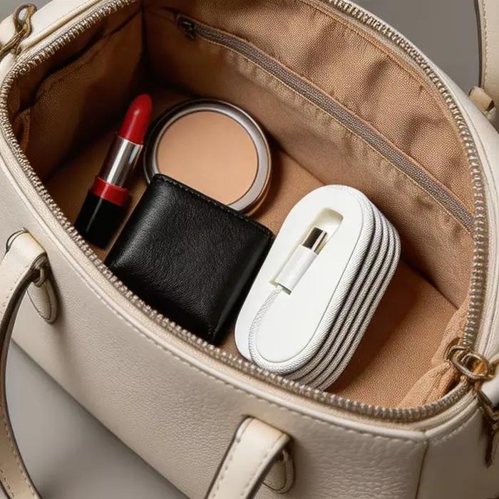 Organisateur de câbles tressés pour câble tressé USB-C vers