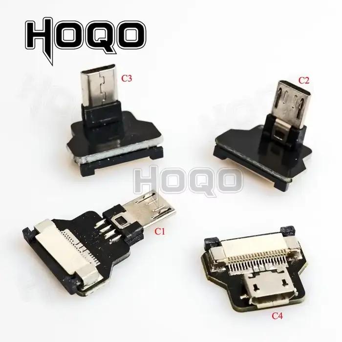 Câble Ruban Plat USB Flexible Pour Raspberry Pi Adaptateur USB Type-C Micro USB Chargeur FPV Occasions Spéciales