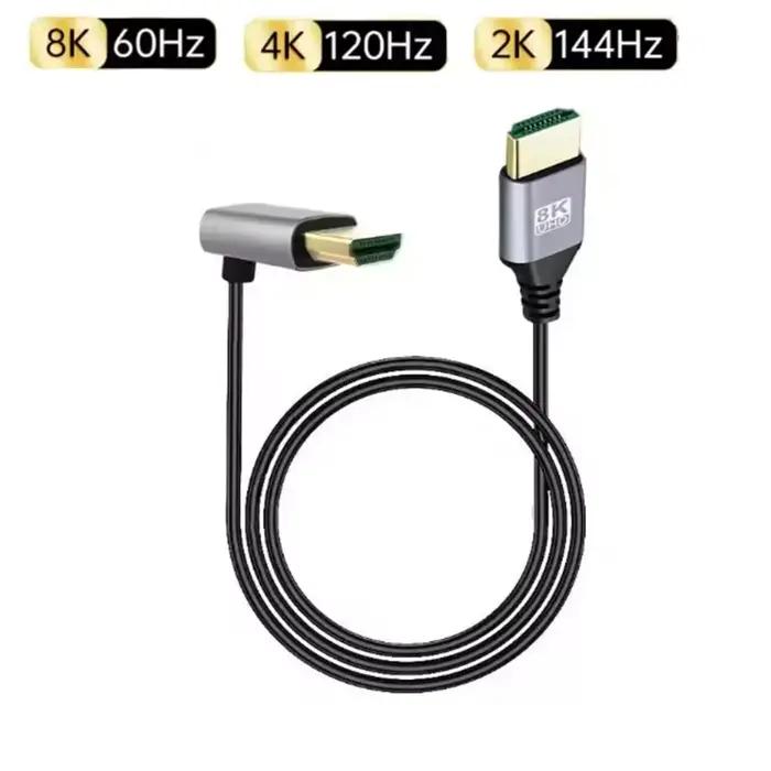 Câble HDMI 8K 2.1V 90 degrés