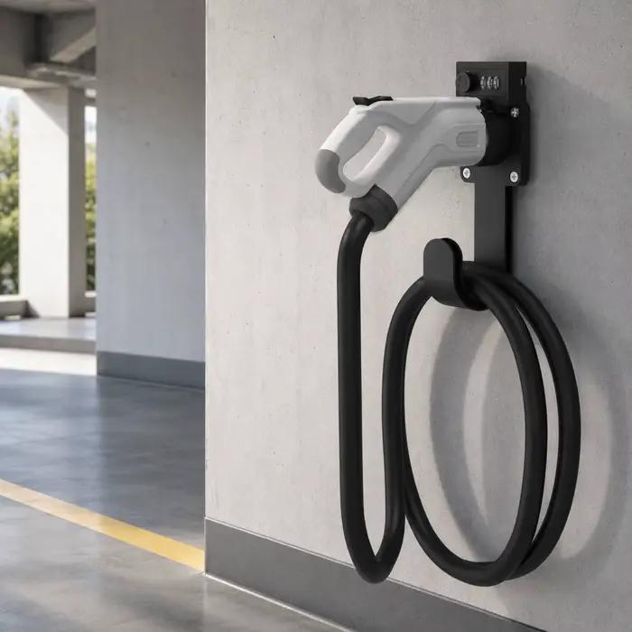 Support mural verrouillable pour chargeur de voiture électrique