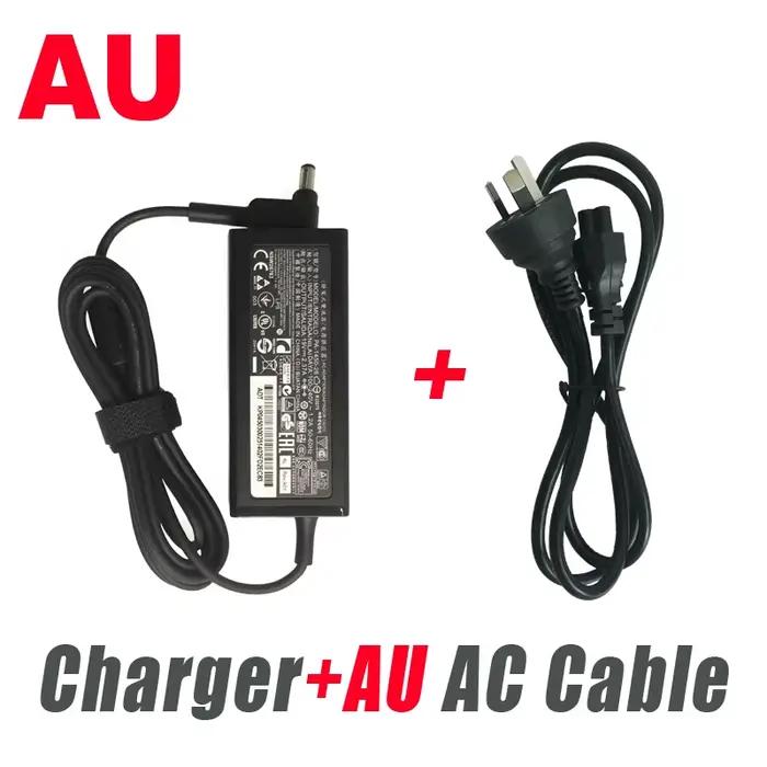Adaptateur secteur original pour Acer Aspire 3 A315-51-36YU A315-51-380T A315-41G A315-41 A315-53 chargeur d'ordinateur portable 45W 19V 2.ino A 5.5mm