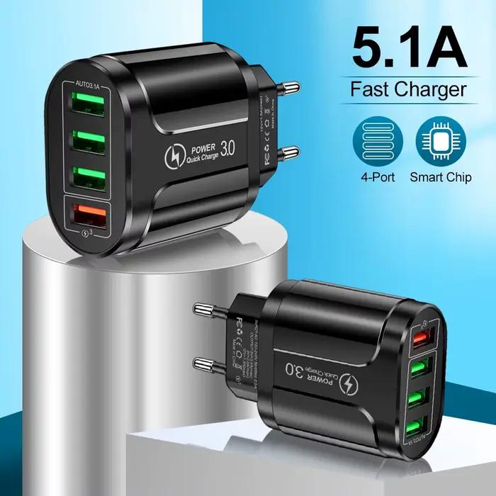 Chargeur USB 45W Charge rapide QC 3.0