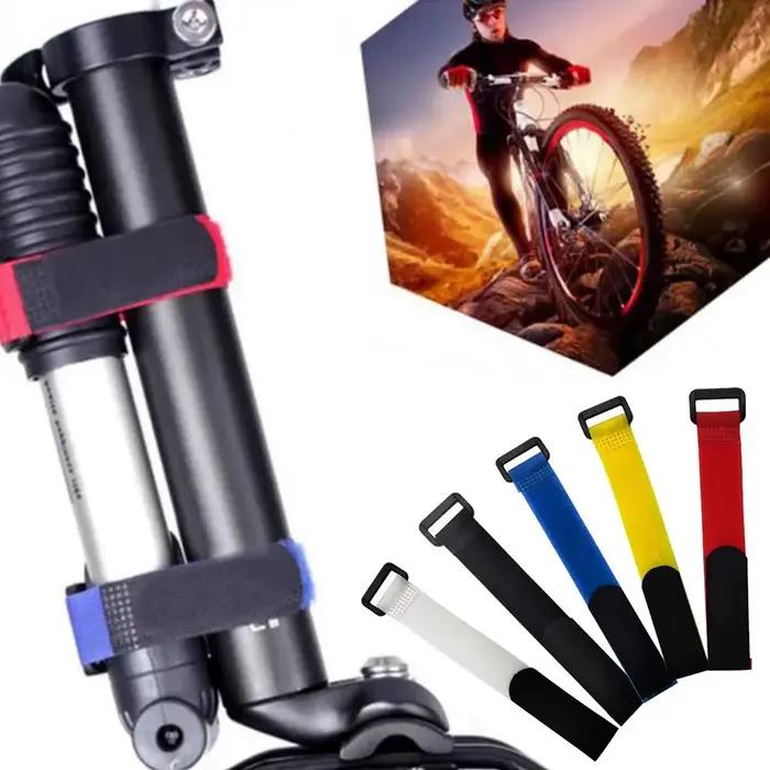 10 pièces 20*200mm, attaches zippées en Nylon auto-adhésives réutilisables