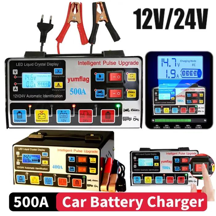 Chargeur rapide de batterie haute puissance 500A
