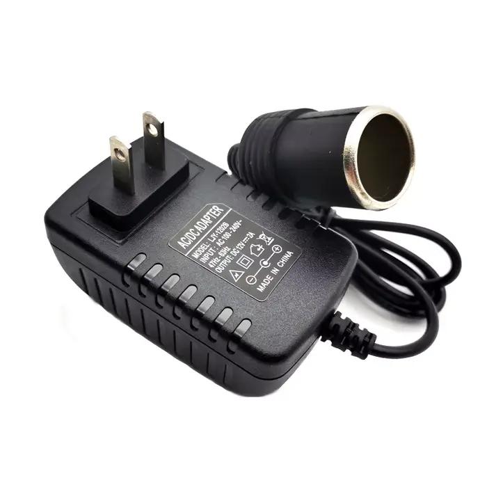 Allume-cigare de voiture Adapte 220V à 12V 2A convertisseur de puissance cc chargeur transformateur