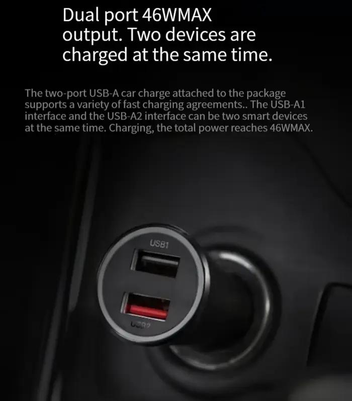 Chargeur de Voiture Sans Fil 30W Max Original Compatible Smartphone Xiaomi Occasion Voyage Conducteur