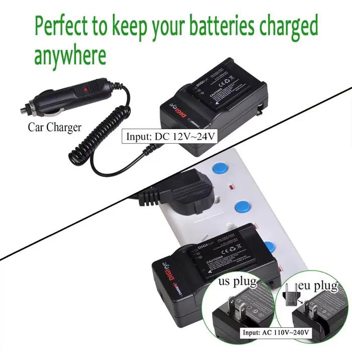 Kit batterie/chargeur CGA-S005 S005E