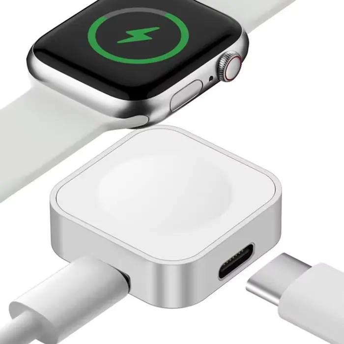 Chargeur magnétique portable pour Apple Watch 9 8 7 6 SE Type C L 8pin