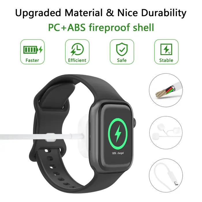 Chargeur USB Type C pour Apple Watch série Ultra 2 3 4 5 6 7 8 9 SE