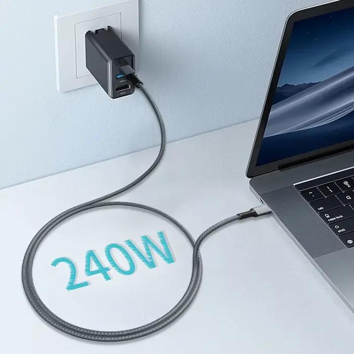 UGOURD câble USB4 40Gbps 240W Thunderbolt 4 Type C