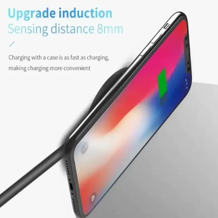 Chargeur Magnétique Sans Fil à Charge Rapide Compatible USB-C et MagSafe pour Smartphones iPhone Séries 17