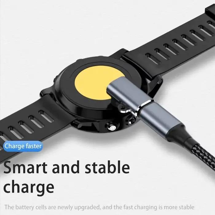 Adaptateur de chargeur de montre intelligente pour Garmin Fenix 7 7X 5S 6 6X 6S PRO Type C