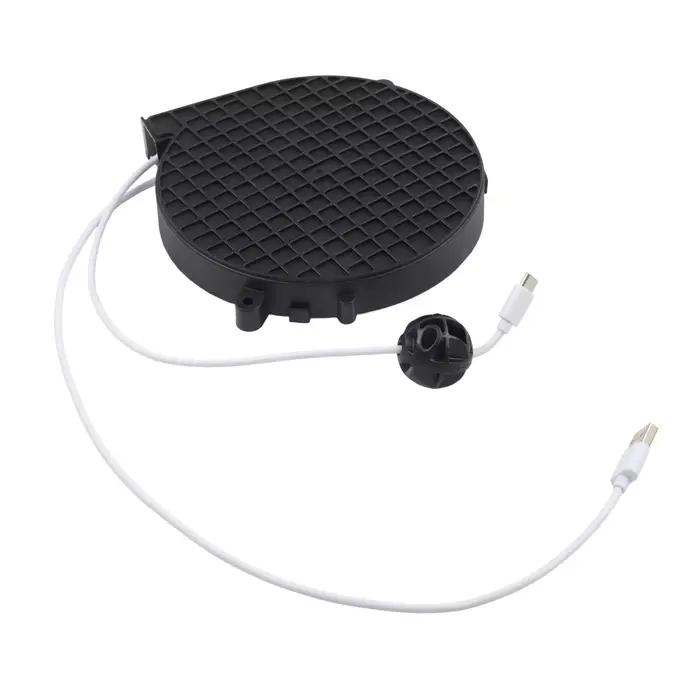 Bobine d'alimentation rétractable automatique, 1 pièce, bobine de câble de données, câble de chargement, bobine de cordon d'alimentation, couvercle de protection