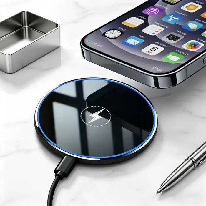 Chargeur sans fil rapide pour iPhone 16 Pro Max 15 14 13 12 Pro Max