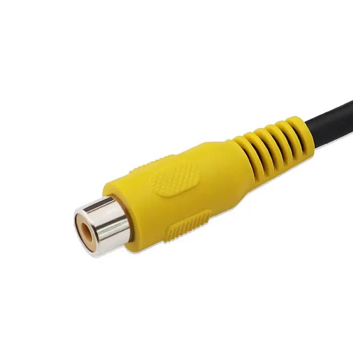 Câble Coaxial d'extension Audio-vidéo RCA 1m 3m 5m 1 Rca mâle à 1 Rca femelle pour HDTV