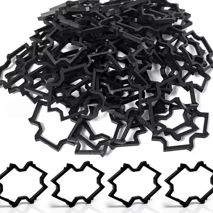 Lot de 100 supports de câble universels 22-50 mm, attaches de câble, serre-câbles, attaches de fixation pour câbles