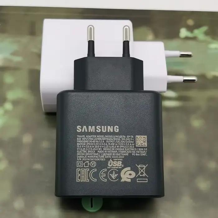 Samsung A56 5G USB C Chargeur 45W Charge rapide
