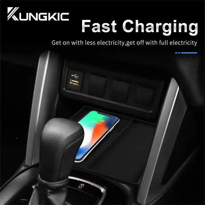 Chargeur de téléphone portable sans fil pour voiture