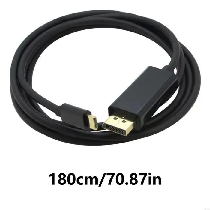462E Type C Câble DisplayPort 4K 60Hz Plugs lecture