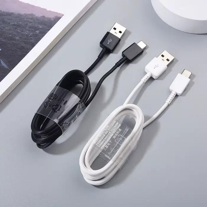 Câble USB d'origine SAMSUNG 1.2M 15W 25W Transmission de ligne de données de charge rapide pour Galaxy S8 S9 S10 S22 S23 S24 FE S25 Ultra