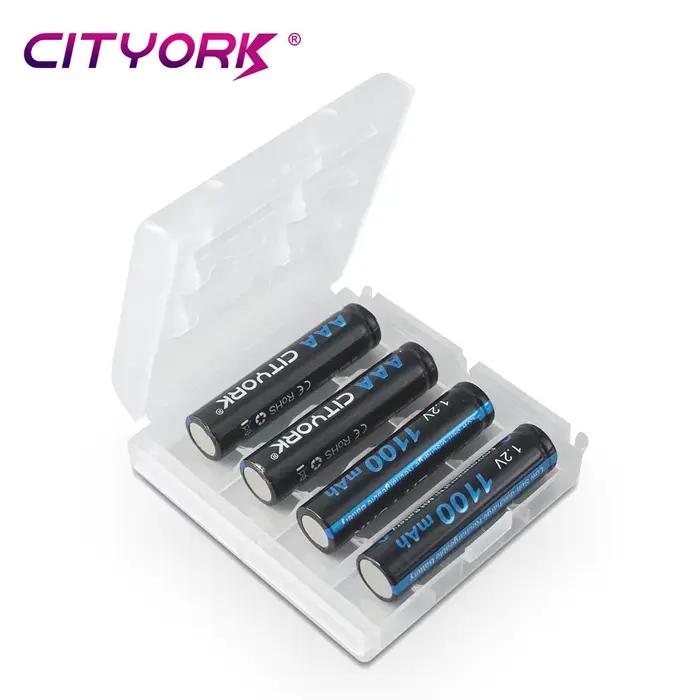 CITYORK 1.2V AAA NIMH batterie Rechargeable 3A