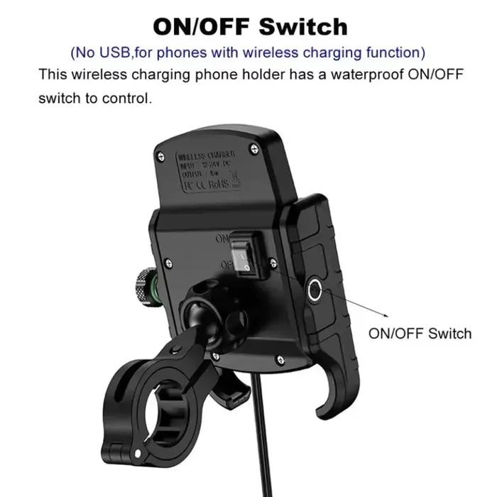 Support de téléphone pour Moto