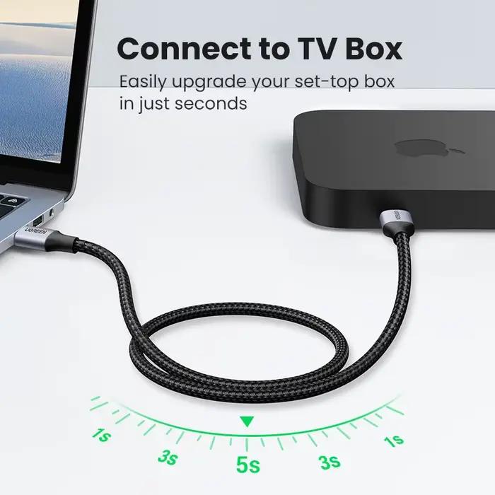 Câble d'extension double USB 3.0 UGREEN noir pour téléphones, ordinateurs, disques durs et autres appareils intelligents occasions quotidiennes et cadeaux spéciaux