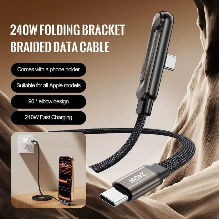 Câble de charge rapide PD 240W Type C vers Type C