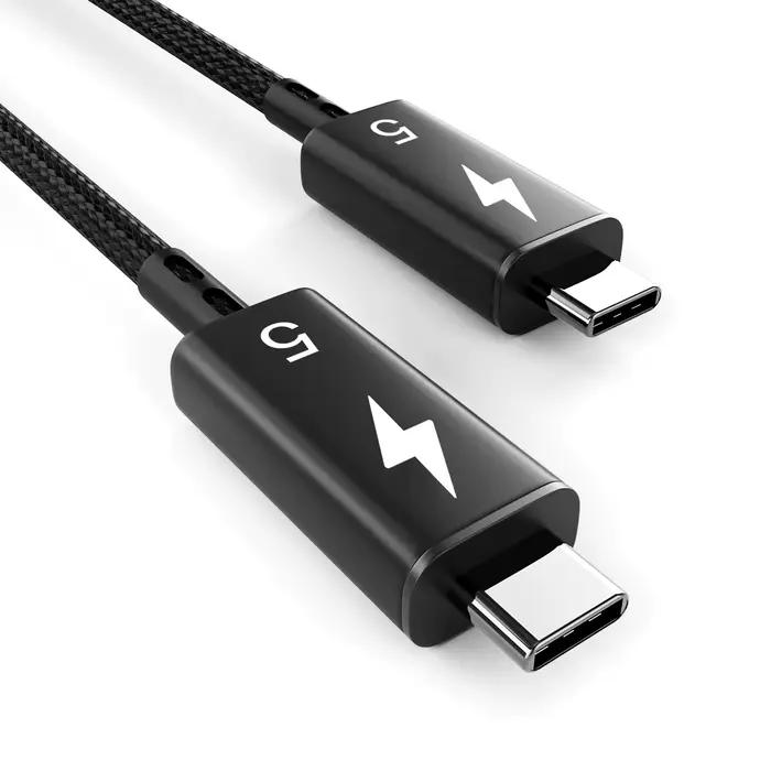 Nouveau câble Thunderbolt 5 120 Gbps PD 240 W