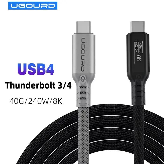 UGOURD – câble Thunderbolt 4 USB4