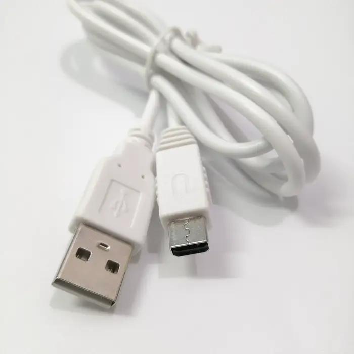 JCD 1m câble de chargement USB pour WII U contrôleur données chargeur cordon pour WIIU manette Console ligne d'alimentation