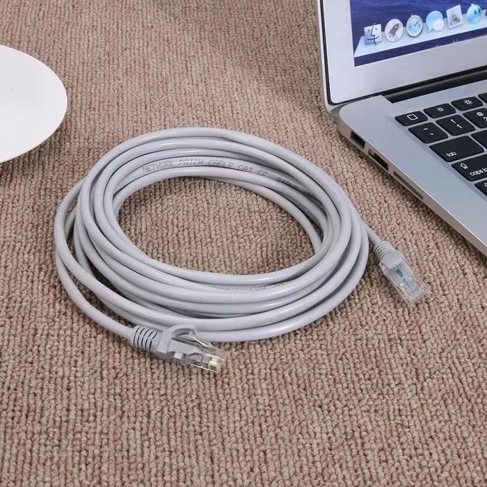 Câble Ethernet RJ45 haute vitesse 1m 100M pour connexion réseau rapide et stable pour routeur et ordinateur occasions spéciales
