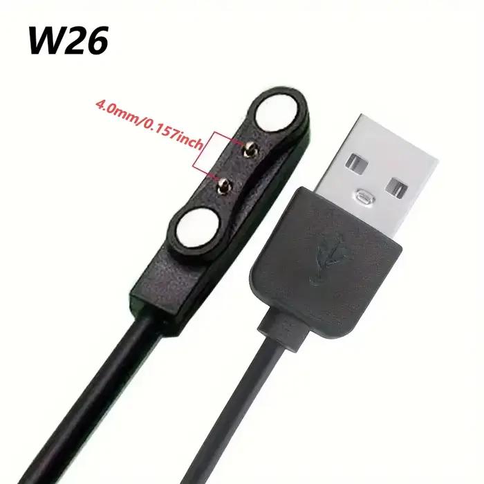 Câble de charge magnétique universel pour montres intelligentes, bracelets connectés, brosses à dents électriques, appareils de beauté et autres accessoires électroniques modernes